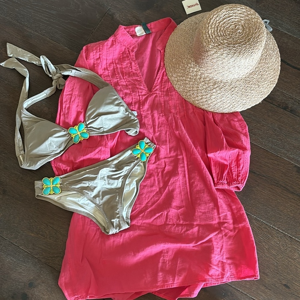 Ralph Lauren tunic coverup S
